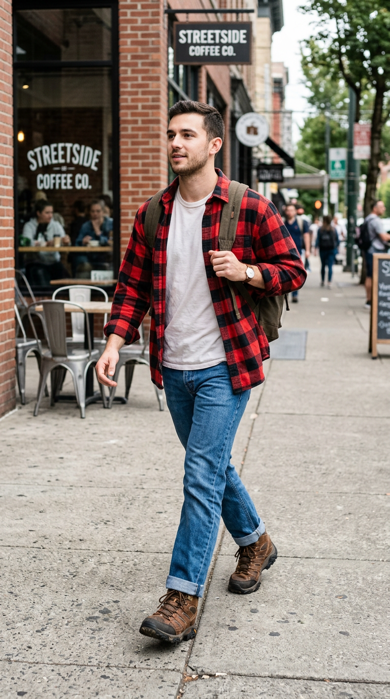 Style Hiking Boots With Jeans