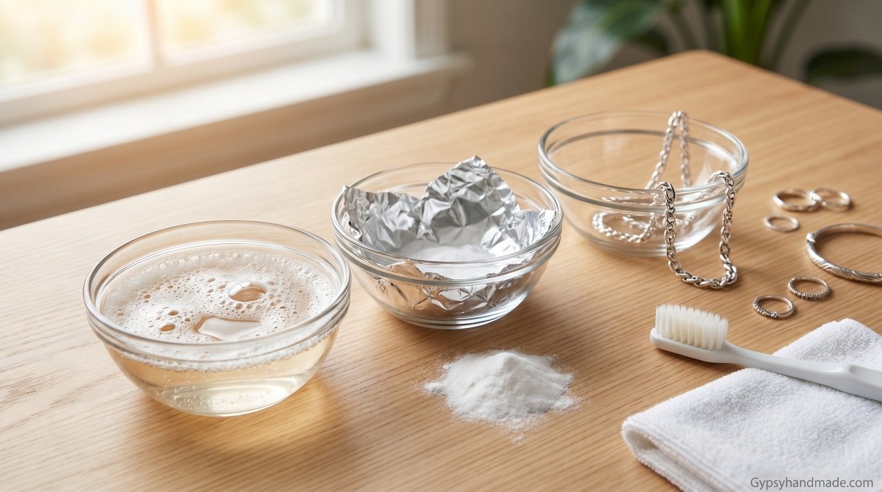 How to Clean Silver Jewelry