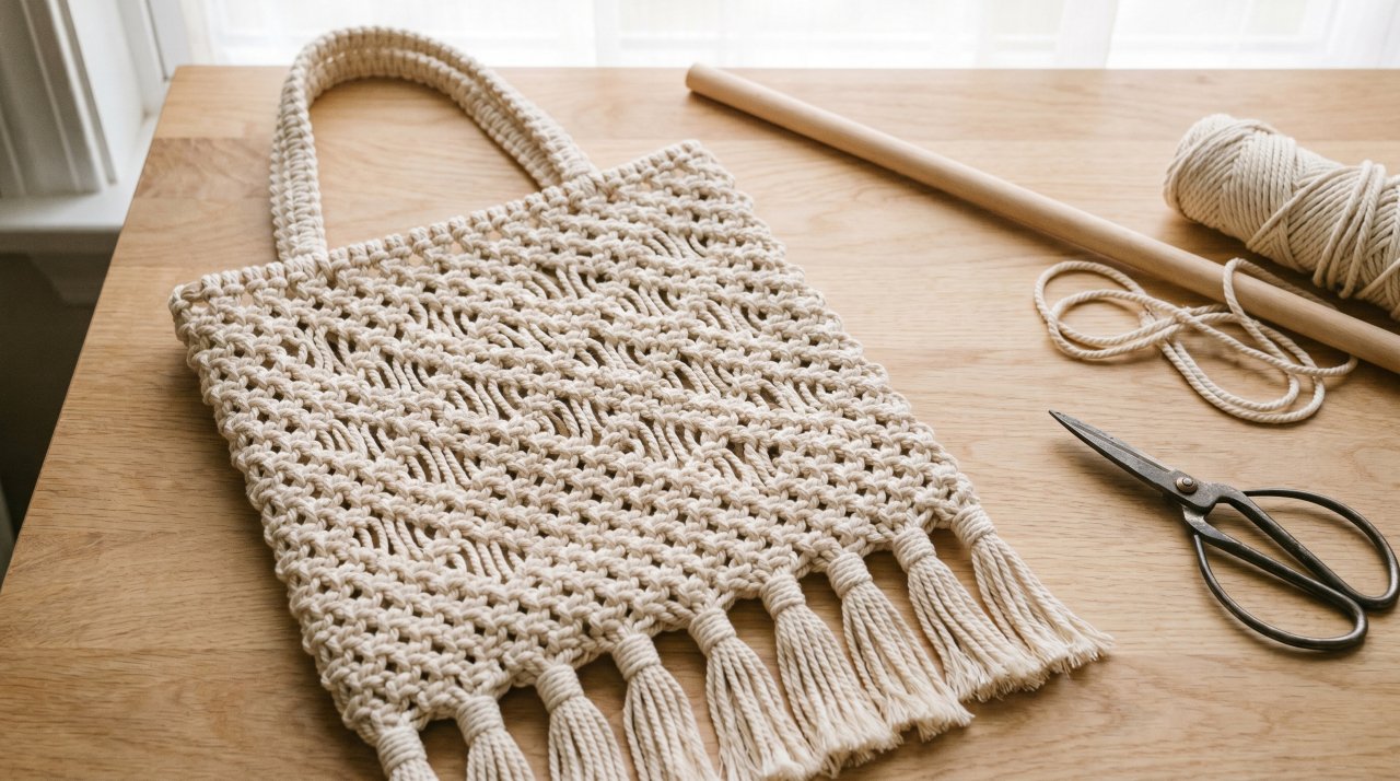 How to Make a Macrame Bag