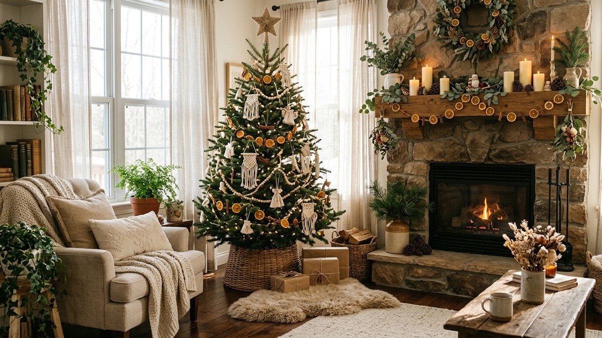 Boho Christmas Decor