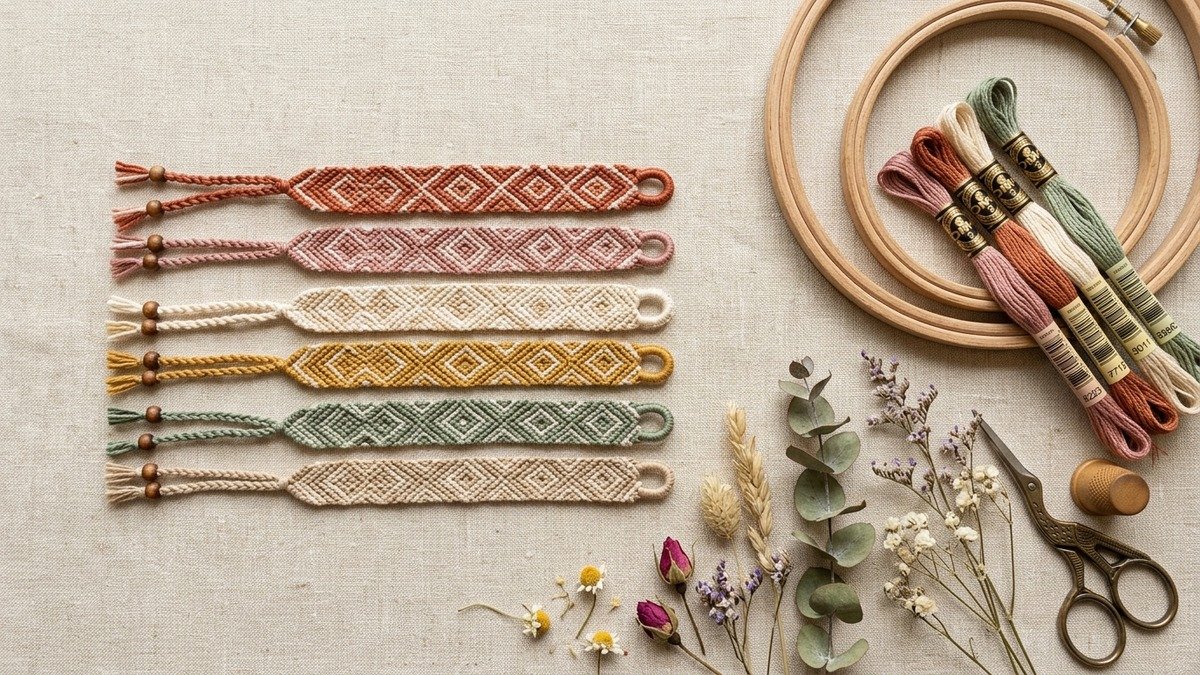 Diamond Friendship Bracelet Pattern