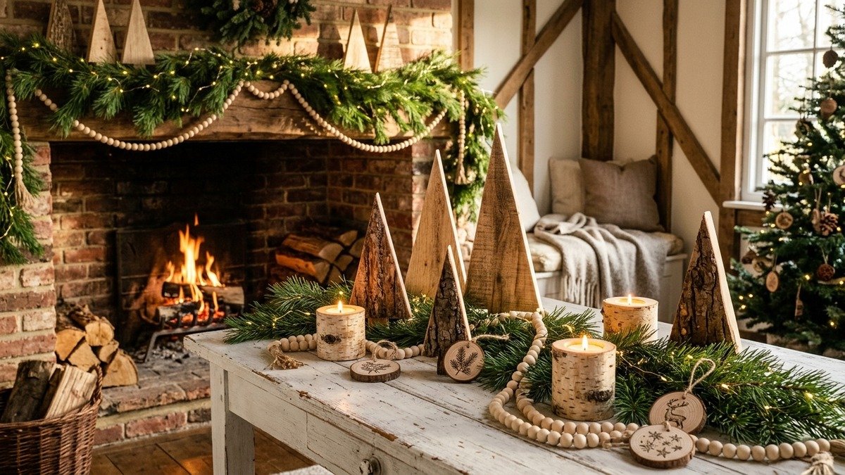 DIY Wood Christmas Decorations