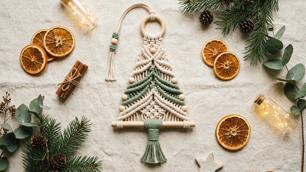 Macrame Christmas Tree