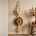 Macrame Hat Holder