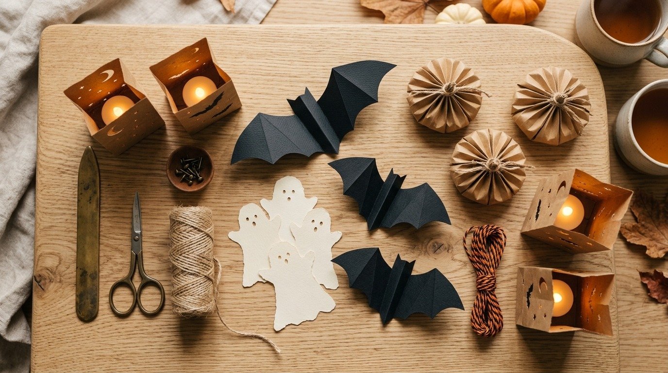 Paper Halloween Crafts